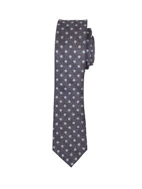 Men’s Wearhouse Agara Silver Dotted Necktie Gray Blue Taupe & Black Regular Nwt